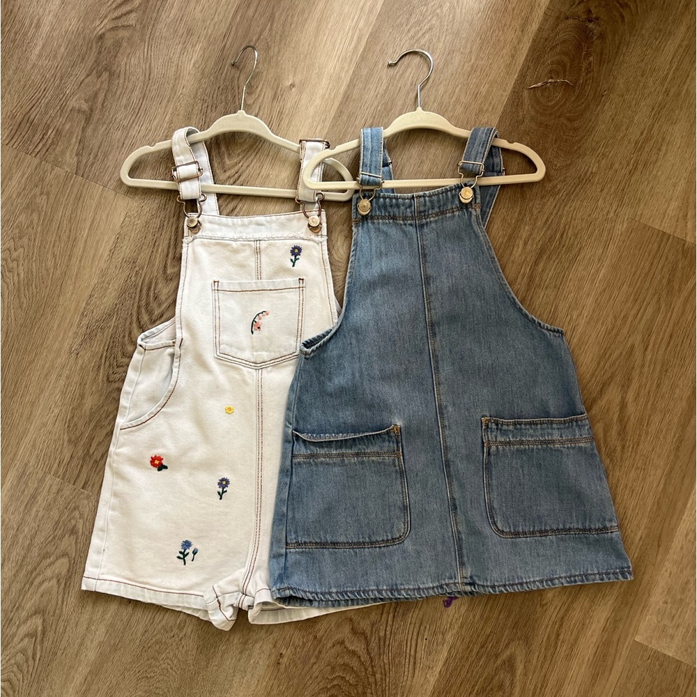 ZARA Girls jumpsuits bandle size 4-5. Good condition